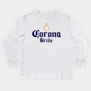 Corona Bride Kids Long Sleeve T-Shirt